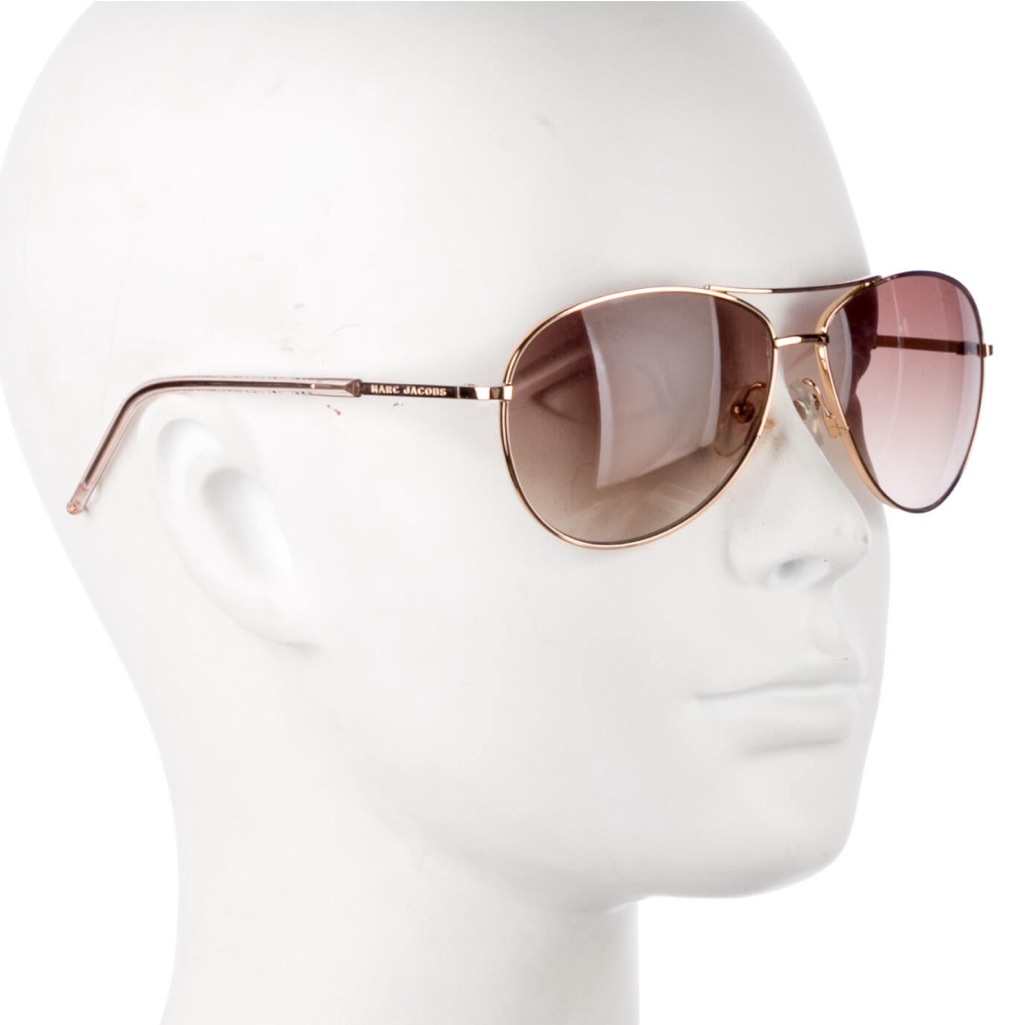 Marc Jacobs Aviator Sunglasses.
